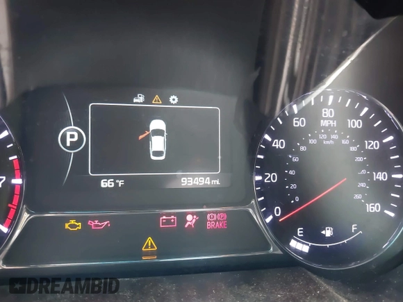 2014 Kia Optima SXL Turbo with VIN 5XXGR4A65EG263055, listed as a IAAI auction lot 40468453 with 93,494 mi miles and . Bid and sale history available at DreamBid. Image 15.