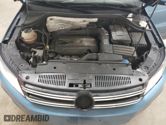 2017 Volkswagen Tiguan S with VIN WVGBV7AX8HW501835, listed as a Copart auction lot 58415625 with 117,017 mi miles and Clean title. Bid and sale history available at DreamBid. Image 11.
