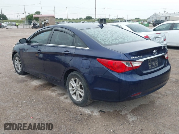 2013 Hyundai Sonata GLS with VIN 5NPEB4AC9DH781979, listed as a IAAI auction lot 42195958 with 138,628 mi miles and . Bid and sale history available at carsss.com. Image 3.