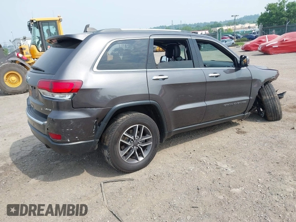 2020 Jeep Grand Cherokee Limited z VIN 1C4RJFBG3LC427063, wystawiony jako IAAI lot #42501552 z przebiegiem 45 186 mil mil oraz . Historia ofert i sprzedaży dostępna na DreamBid. Obrazek 4.