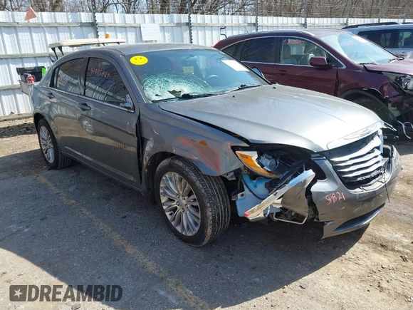 2012 Chrysler 200 LX with VIN 1C3CCBAB3CN117261, listed as a IAAI auction lot 41805821 with 140,292 mi miles and . Bid and sale history available at DreamBid. Image 1.