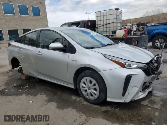 2022 Toyota Prius L Eco with VIN JTDKAMFU9N3160987, listed as a Copart auction lot 47665885 with 154,509 mi miles and Salvage Title. Bid and sale history available at DreamBid. Image 4.