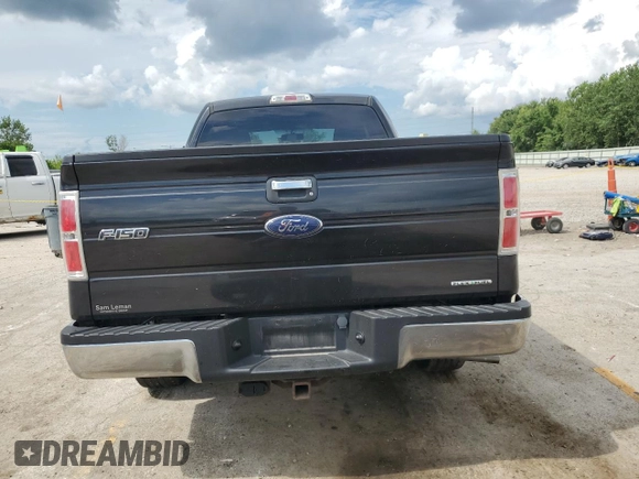 2014 Ford F-150 XL with VIN 1FTEX1CM7EKD10552, listed as a Copart auction lot 63090035 with Not provided miles and Salvage title. Bid and sale history available at DreamBid. Image 6.