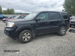 2014 Honda Pilot LX with VIN 5FNYF4H25EB030005, listed as a Copart auction lot 54799505 with 225,778 mi miles and Salvage Title. Bid and sale history available at carsss.com. Image 1.