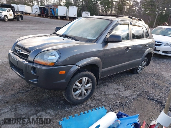 2009 Hyundai Tucson GLS with VIN KM8JM12B89U990278, listed as a IAAI auction lot 41071349 with 131,291 mi miles. Bid and sale history available at carsss.com. Image 2.