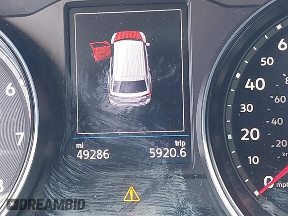 2021 Volkswagen Atlas SE with VIN 1V2WR2CA1MC607768, listed as a IAAI auction lot 42518885 with 49,286 mi miles and . Bid and sale history available at DreamBid. Image 16.