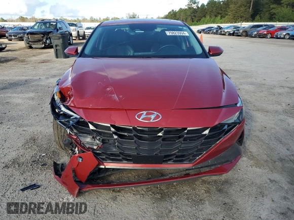 2021 Hyundai Elantra Limited with VIN KMHLP4AG2MU150603, listed as a Copart auction lot 79823994 with 48,899 mi miles and Salvage Title. Bid and sale history available at DreamBid. Image 5.