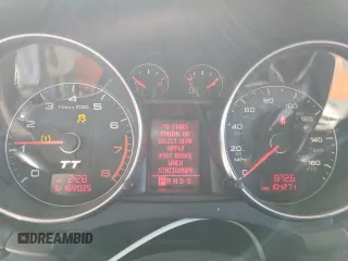 2008 Audi TT 2.0T with VIN TRUMF38J481034405, listed as a Copart auction lot 61779265 with 104,271 mi miles and Salvage title. Bid and sale history available at DreamBid. Image 9.