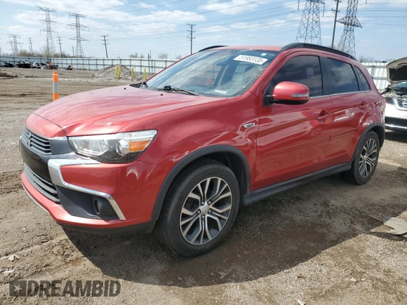 2016 Mitsubishi Outlander Sport 2.4 SEL with VIN JA4AP4AW3GZ054175, listed as a Copart auction lot 51983135 with 79,657 mi miles and Salvage Title. Bid and sale history available at carsss.com. Image 1.