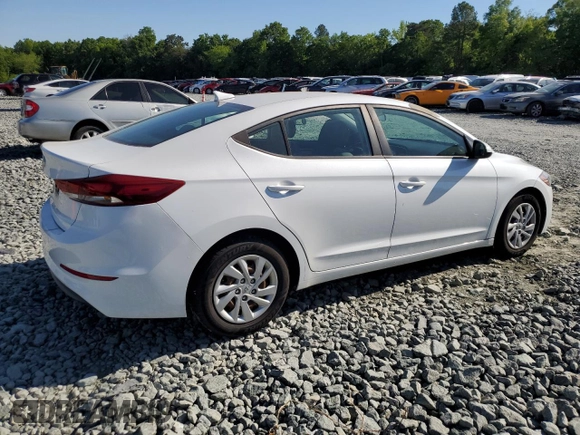2017 Hyundai Elantra SE with VIN 5NPD74LF5HH174715, listed as a Copart auction lot 56052045 with 184,036 mi miles and Clean Title. Bid and sale history available at DreamBid. Image 3.