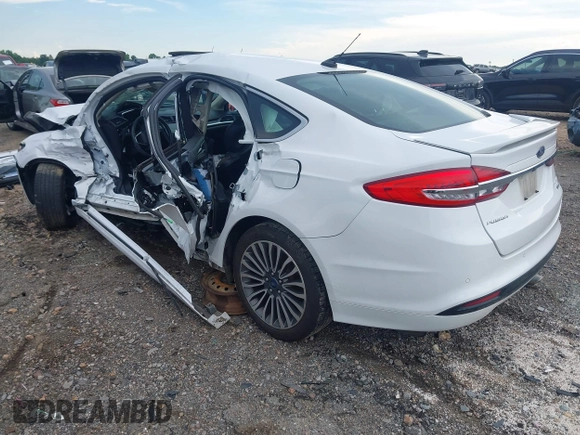 2018 Ford Fusion Titanium with VIN 3FA6P0RU9JR206923, listed as a IAAI auction lot 42522204 with Not provided miles and . Bid and sale history available at DreamBid. Image 3.
