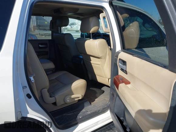 2012 Toyota Sequoia Platinum with VIN 5TDYY5G18CS037726, listed as a IAAI auction lot 41328357 with 98,353 mi miles. Bid and sale history available at carsss.com. Image 8.