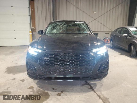 2024 Audi Q5 Sportback S line Prestige with VIN WA16AAFY1R2035846, listed as a Copart auction lot 56561145 with 11,118 mi miles and Salvage title. Bid and sale history available at DreamBid. Image 5.
