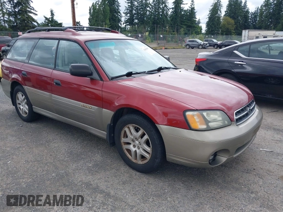 2002 Subaru Legacy Outback with VIN 4S3BH675826621816, listed as a IAAI auction lot 42613455 with 229,706 mi miles and . Bid and sale history available at DreamBid. Image 1.