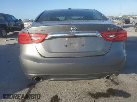 2017 Nissan Maxima SV with VIN 1N4AA6AP7HC390224, listed as a Copart auction lot 47823465 with 128,199 mi miles and Salvage Title. Bid and sale history available at carsss.com. Image 6.