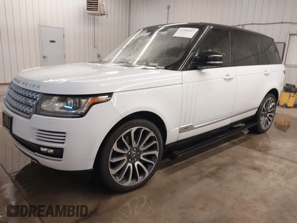 2016 Land Rover Range Rover Supercharged z VIN SALGS3EF0GA280040, wystawiony jako IAAI lot #41394107 z przebiegiem 72 446 mil mil oraz . Historia ofert i sprzedaży dostępna na DreamBid. Obrazek 2.