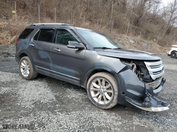 2015 Ford Explorer XLT with VIN 1FM5K8D83FGC32649, listed as a Copart auction lot 51685605 with 110,874 mi miles and Salvage Title. Bid and sale history available at carsss.com. Image 4.