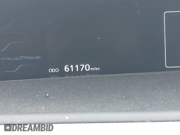 2018 Toyota Prius Plus with VIN JTDKARFP6J3078362, listed as a IAAI auction lot 42021835 with 61,170 mi miles and . Bid and sale history available at DreamBid. Image 15.