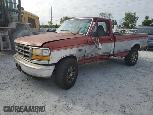 1996 Ford F-150 с VIN 1FTEF15N7TLA19629, выставлен на аукционе Copart как лот 57589445 с пробегом Не указан миль и Списание • Salvage title. История ставок и продаж доступна на DreamBid. Изображение 1.