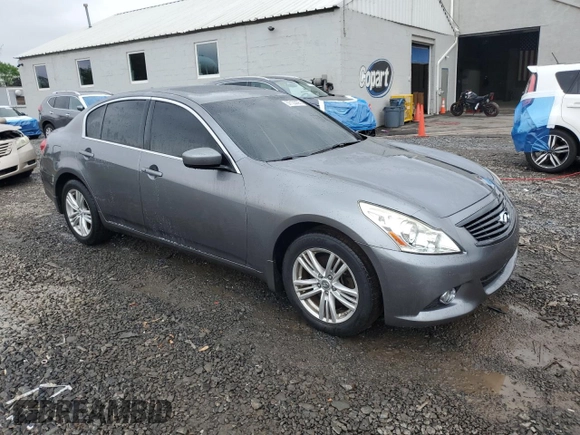 2012 Infiniti G25 x z VIN JN1DV6AR5CM862018, wystawiony jako Copart lot #57133395 z przebiegiem 129 829 mil mil oraz Szkoda całkowita • Salvage title. Historia ofert i sprzedaży dostępna na DreamBid. Obrazek 4.