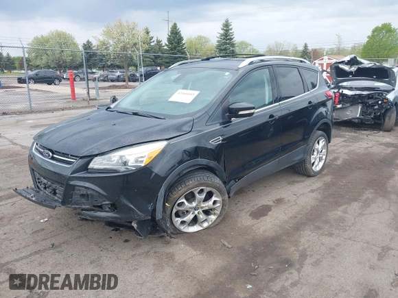 2013 Ford Escape Titanium с VIN 1FMCU9J9XDUC53579, выставлен на аукционе IAAI как лот 42166603 с пробегом 112 736 миль миль и . История ставок и продаж доступна на DreamBid. Изображение 2.