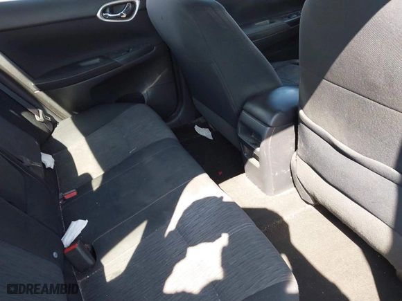 2014 Nissan Sentra S with VIN 1N4AB7AP0EN850195, listed as a IAAI auction lot 41866694 with 117,212 mi miles. Bid and sale history available at carsss.com. Image 8.
