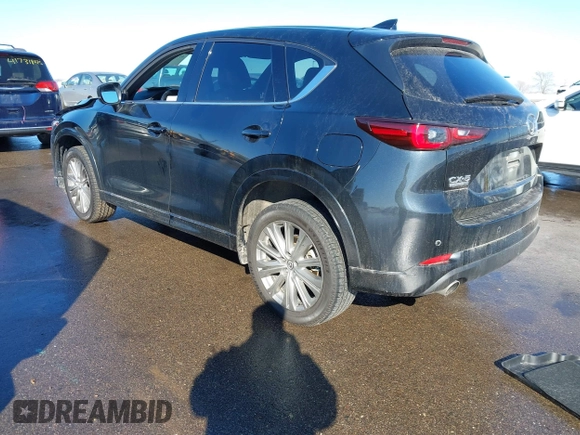 2023 Mazda CX-5 Signature with VIN JM3KFBXY2P0128644, listed as a IAAI auction lot 41753947 with 79,204 mi miles and . Bid and sale history available at carsss.com. Image 3.