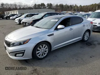 2015 Kia Optima EX with VIN 5XXGN4A74FG371639, listed as a Copart auction lot 47735465 with 186,153 mi miles and Salvage Title. Bid and sale history available at carsss.com. Image 1.
