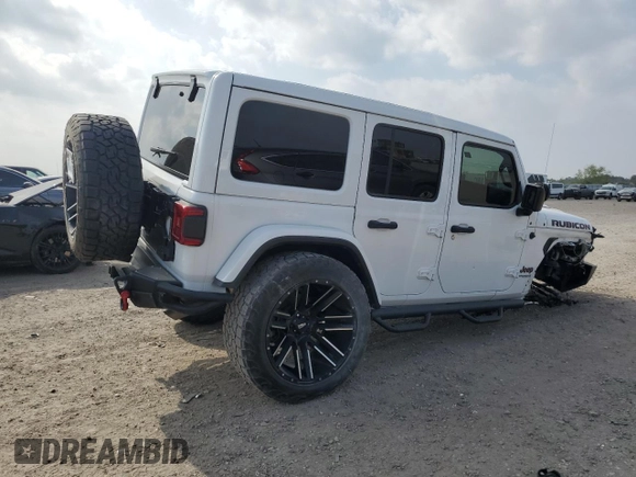 2021 Jeep Wrangler Unlimited Rubicon z VIN 1C4HJXFG2MW537484, wystawiony jako Copart lot #47989075 z przebiegiem 30 604 mil mil oraz Szkoda całkowita • Salvage title. Historia ofert i sprzedaży dostępna na DreamBid. Obrazek 3.