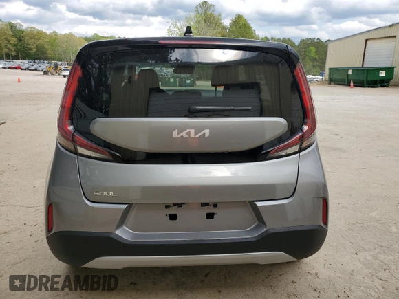 2025 Kia Soul LX with VIN KNDJ23AU8S7929722, listed as a Copart auction lot 52748855 with 10,497 mi miles and Clean Title. Bid and sale history available at carsss.com. Image 6.