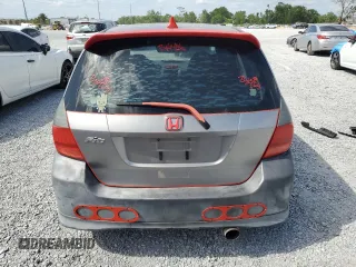2007 Honda Fit Sport with VIN JHMGD38657S049544, listed as a Copart auction lot 50699175 with 188,830 mi miles and Salvage Title. Bid and sale history available at carsss.com. Image 6.