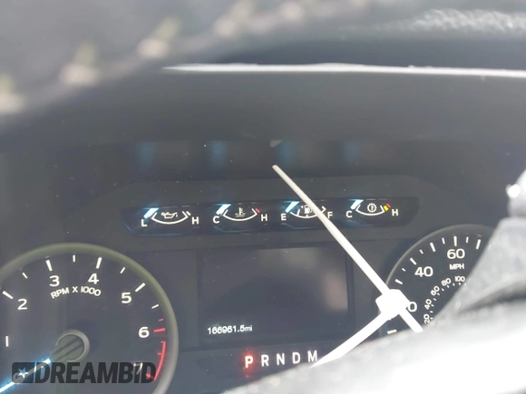 2019 Ford F-150 XL with VIN 1FTEW1E53KFD17091, listed as a IAAI auction lot 42320554 with 166,961 mi miles and . Bid and sale history available at DreamBid. Image 7.