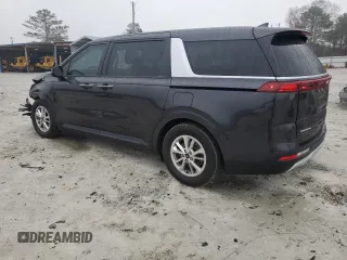 2024 Kia Carnival LX with VIN KNDNB4H35R6325775, listed as a Copart auction lot 44933695 with 20,996 mi miles and Salvage Title. Bid and sale history available at carsss.com. Image 2.