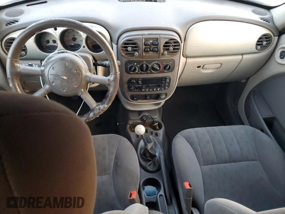 2001 Chrysler PT Cruiser with VIN 3C4FY4BB11T661081, listed as a Copart auction lot 76738494 with 0 mi miles and Salvage Title. Bid and sale history available at carsss.com. Image 8.