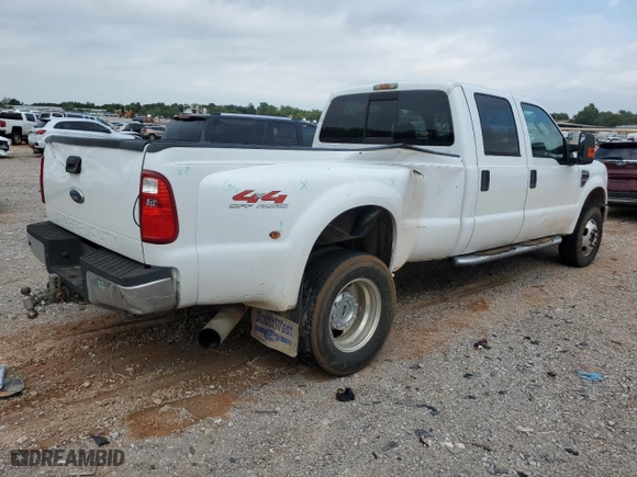 2008 Ford Super Duty F-350 DRW XL with VIN 1FTWW33R38EA40513, listed as a Copart auction lot 66915524 with 186,850 mi miles and Salvage Title. Bid and sale history available at carsss.com. Image 3.