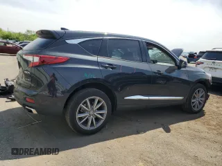 2024 Acura RDX Technology with VIN 5J8TC2H55RL012996, listed as a Copart auction lot 56500785 with 9,023 mi miles and Salvage title. Bid and sale history available at DreamBid. Image 3.
