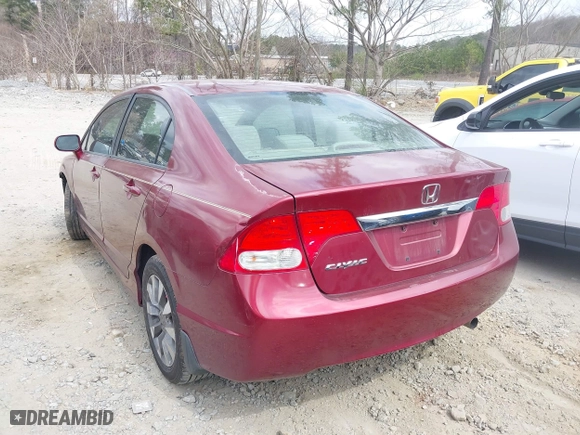 2010 Honda Civic Sdn EX with VIN 2HGFA1F80AH533202, listed as a IAAI auction lot 41768905 with 226,947 mi miles. Bid and sale history available at carsss.com. Image 3.
