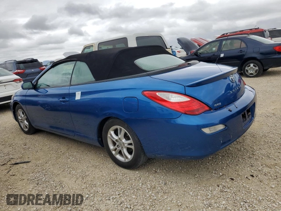 2007 Toyota Solara SE with VIN 4T1FA38P47U129514, listed as a Copart auction lot 74372284 with Not Provided miles and Non Repairable. Bid and sale history available at DreamBid. Image 2.