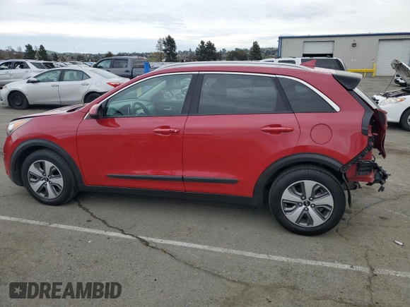 2018 Kia Niro LX with VIN KNDCB3LC1J5153943, listed as a Copart auction lot 49508495 with 135,598 mi miles and Salvage Title. Bid and sale history available at carsss.com. Image 2.