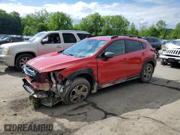 2024 Subaru Crosstrek Premium with VIN JF2GUADC7R8317562, listed as a Copart auction lot 58745655 with 20,425 mi miles and Salvage title. Bid and sale history available at DreamBid. Image 1.