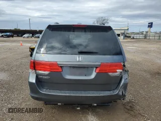 2010 Honda Odyssey EX-L with VIN 5FNRL3H72AB055070, listed as a Copart auction lot 80328974 with 221,467 mi miles and Salvage Title. Bid and sale history available at DreamBid. Image 6.
