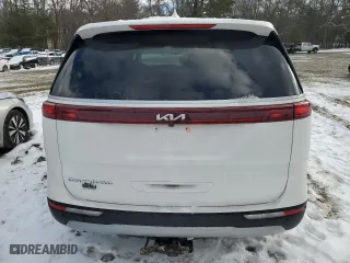 2022 Kia Carnival LXS with VIN KNDNB4H37N6131937, listed as a Copart auction lot 43910185 with 51,659 mi miles and Salvage Title. Bid and sale history available at carsss.com. Image 6.
