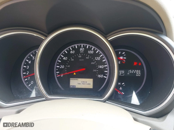2011 Nissan Murano SV with VIN JN8AZ1MW9BW162454, listed as a IAAI auction lot 41892202 with 152,286 mi miles. Bid and sale history available at carsss.com. Image 7.