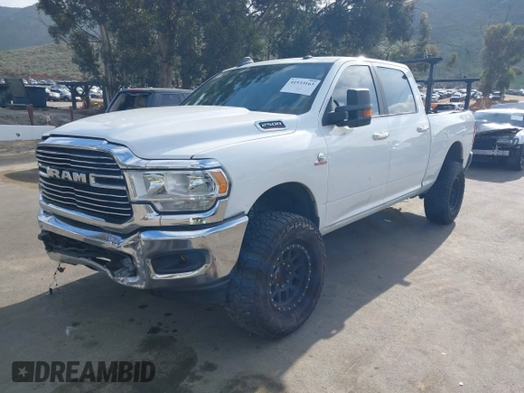 2019 Ram 2500 Lone Star with VIN 3C6UR5DL7KG544980, listed as a IAAI auction lot 41933163 with 184,151 mi miles and . Bid and sale history available at DreamBid. Image 22.