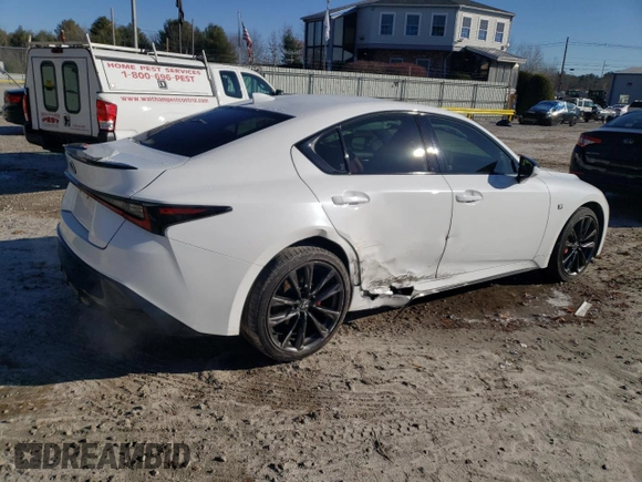 2023 Lexus IS 300 F Sport с VIN JTHG81F24P5050823, выставлен на аукционе Copart как лот 82470904 с пробегом 34 940 миль миль и Списание • Salvage title. История ставок и продаж доступна на DreamBid. Изображение 3.