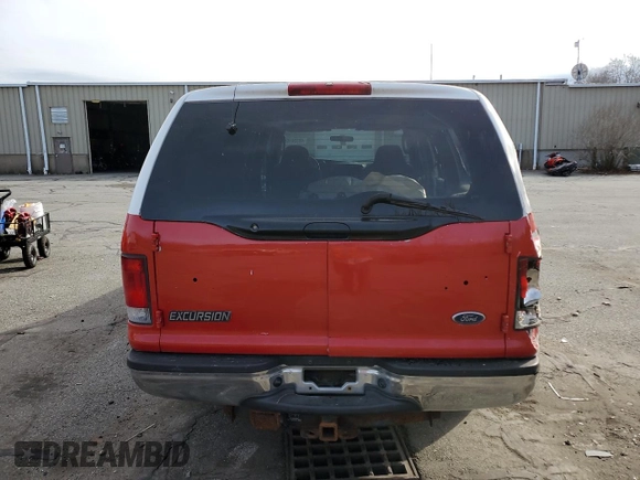 2003 Ford Excursion Special Serv z VIN 1FMSU41P43EC80167, wystawiony jako Copart lot #48924155 z przebiegiem 222 184 mil mil oraz Szkoda całkowita • Salvage title. Historia ofert i sprzedaży dostępna na DreamBid. Obrazek 6.