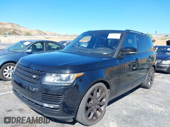 2017 Land Rover Range Rover z VIN SALGS2FE9HA347512, wystawiony jako IAAI lot #41616415 z przebiegiem 53 913 mil mil oraz . Historia ofert i sprzedaży dostępna na DreamBid. Obrazek 2.