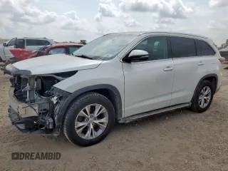 2015 Toyota Highlander XLE z VIN 5TDKKRFH4FS079764, wystawiony jako Copart lot #57879755 z przebiegiem 138 935 mil mil oraz Szkoda całkowita • Salvage title. Historia ofert i sprzedaży dostępna na DreamBid. Obrazek 1.