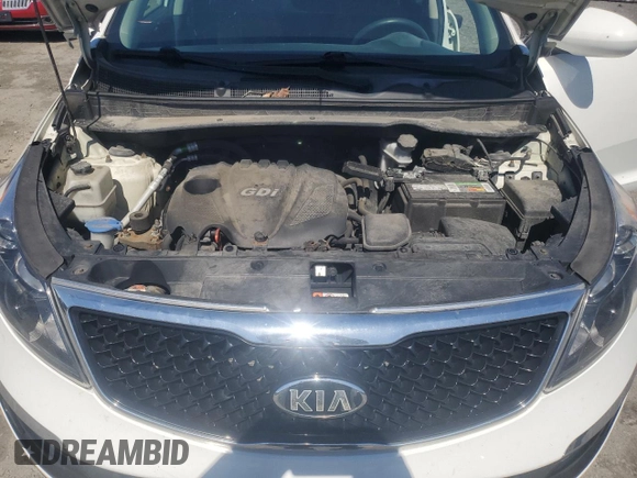 2016 Kia Sportage LX with VIN KNDPBCAC9G7870477, listed as a Copart auction lot 52110425 with 137,028 mi miles and Salvage Title. Bid and sale history available at carsss.com. Image 12.