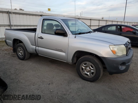 2007 Toyota Tacoma with VIN 5TENX22N47Z438388, listed as a Copart auction lot 84935844 with 224,117 mi miles and Salvage Title. Bid and sale history available at carsss.com. Image 4.